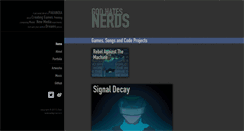 Desktop Screenshot of godhatesnerds.net