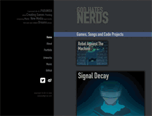 Tablet Screenshot of godhatesnerds.net